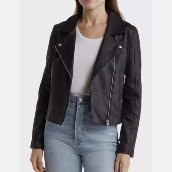 Blank NYC Jackets & Blazers - NWT BlankNYC Meant To Be Moto Jacket (missing hood)